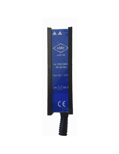 AMP300 Fuente de alimentación 12Vcc 2500mA