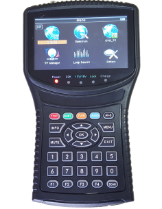 Medidor de campo combo HD DVB-S2 +DVB-T2 y analizador de...