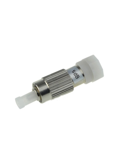AMP917 Atenuador óptico FC/PC Hembra-Macho SM Metálico 5dB