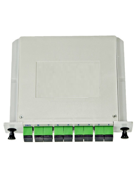 AMP920/2 Splitter óptico SM 1x8 SC/APC Tipo Cassette LGX