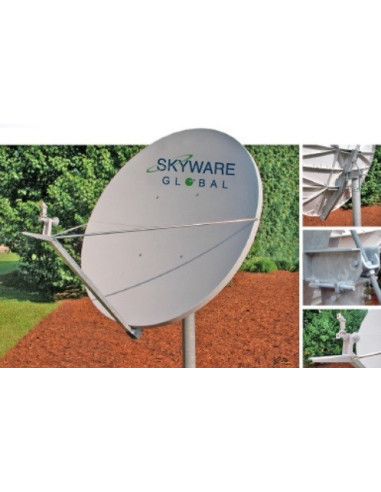 AMP143 Antena Skyware 2,4m Rx/Tx Ku-Band CROSS-POL