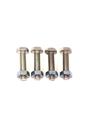 Conjunto 4 tornillos con tuerca 45mm M10