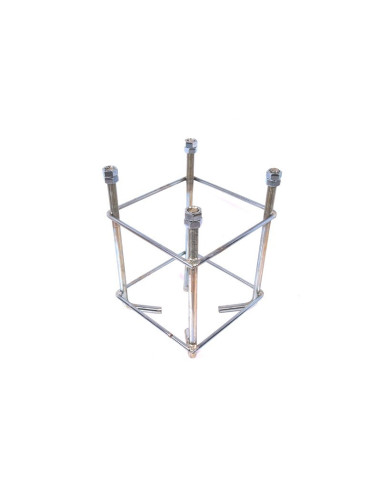 Base de empotrar para placa de 250x250mm (dado)