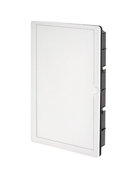 Coffret de terminaison de réseau polyester 500x300x60mm coffre + cadre + porte