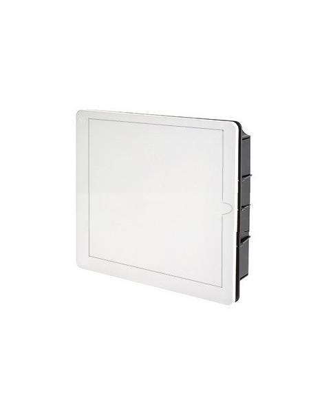 Armoire de distribution polyester 450x450x150mm coffre + cadre + porte