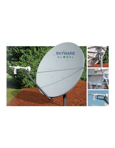 Parabole 240cm Rx/Tx Bande C Type 243 Global...