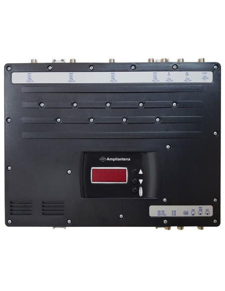 Central digital programable 10 cluster 8 Entradas (BI+FM/BIII+DAB/4 UHF/FI/AUX) 50dB LTE700