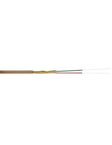 Cable 2 fibras ópticas SM 9/125/900 G657A2 3 mm...