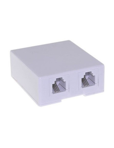 Boitier mural 2 ports RJ45