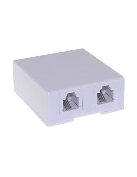 Boitier mural 2 ports RJ45