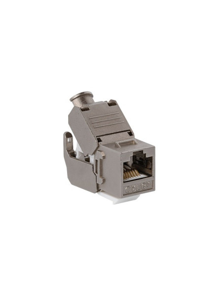 Connecteur femelle RJ45 FTP Cat6 180 degrés