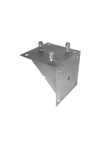 Soporte fijo a pared con base para torreta...