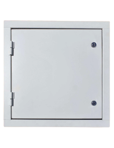 Coffret coupe-feu métallique 470x470mm porte + cadre