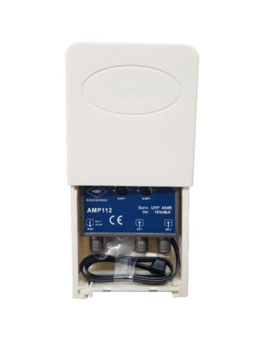 Amplificateur de mât blindé 2 entrées UHF+UHF...
