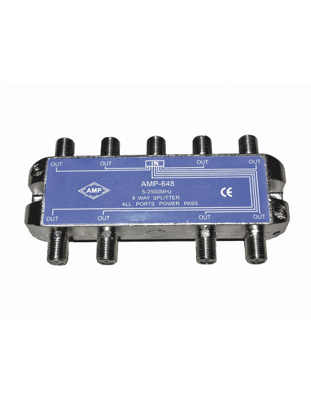 Distribuidor blindado 8 salidas 5-2500 MHz