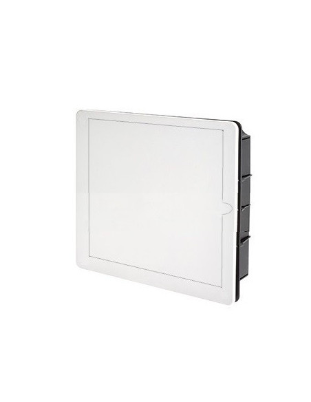 Armoire de distribution polyester 450x450x150mm coffre + cadre + porte