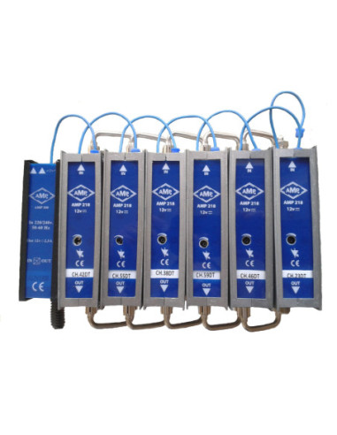 Filtre de canal actif FM 11dB 24V