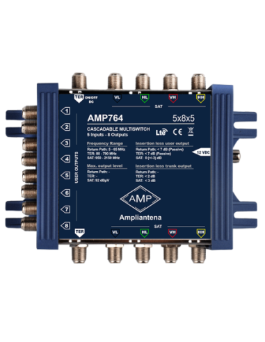 Commutateur cascadable 5x8