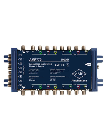 Multiswitch cascada 9x8