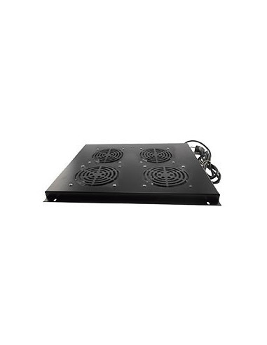 Conjunto 4 ventiladores de techo para rack 19"...