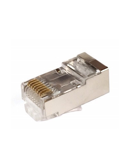 Conector RJ45 macho Cat5E FTP apantallado