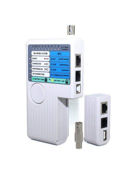 Testeur et localisateur de paires torsadées RJ45 Buzzer (2 pièces)