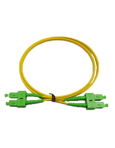Cordon fibre optique SM duplex SC/APC-SC/APC SM...