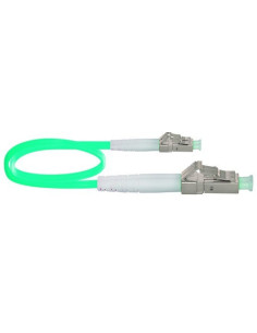 AMP880 Latiguillo dúplex FC/PC-FC/PC MM 50/125 OM3 cubierta 3mm LSZH-FR. Aqua 1 metro 2