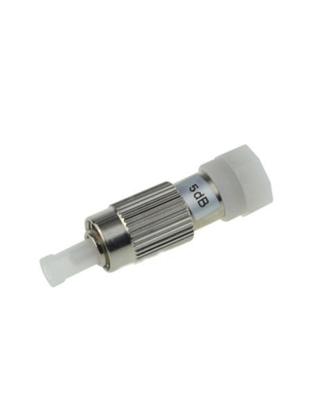 Atténuateur optique FC/PC Femelle-Mâle SM Métallique 5dB