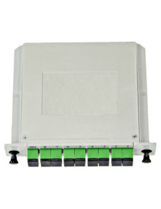 AMP920/2 Splitter óptico SM 1x8 SC/APC Tipo Cassette LGX 2