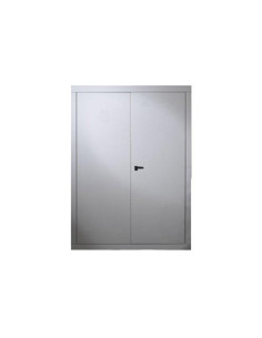 AMP085 Armario metálico RITI 2000x1000x500 1 Puerta (F.Madera) 2