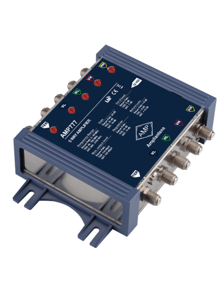 Amplificador 5 entradas para multiswitch