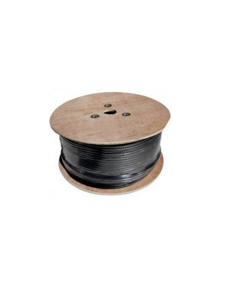 Câble FTP Cat6 CU PE 500m Fca Noir Blindé contre les rongeurs