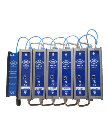 AMP345 Filtro de canal activo UHF 11dB