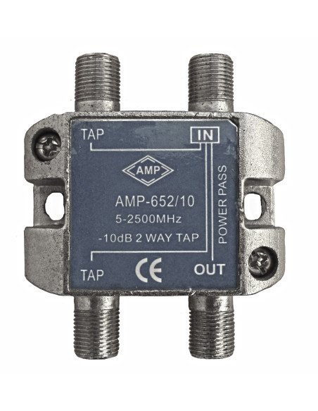 AMP652/10 Derivador directivo 2 derivaciones 10dB AMP652/10 Derivador directivo 2 derivaciones 10dB