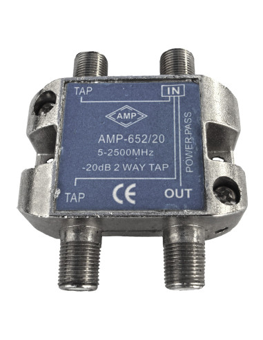 AMP652/20 Derivador directivo 2 derivaciones 20dB