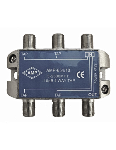 AMP654/25 Derivador directivo 4 derivaciones 25dB