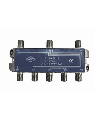 AMP656/15 Derivador directivo 6 derivaciones 15dB