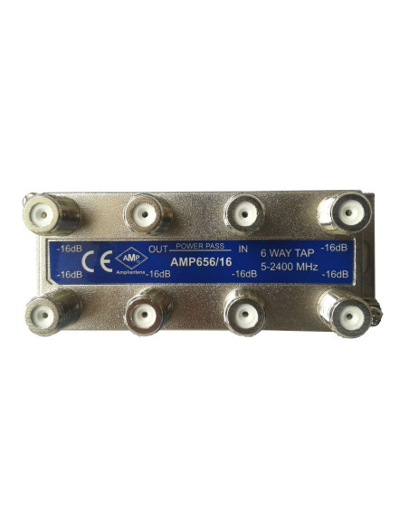 AMP656/16CF Derivador directivo 6 derivaciones 16dB