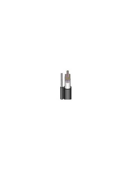 AMP011 Cable telefónico 2 pares 2x2x0,60 autosoportado acometida exterior NE (Rollo de 250 metros)