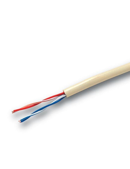 AMP002 Cable telefónico 2 pares 2x2x0,50 acometida interior LH (Rollo de 250 metros)