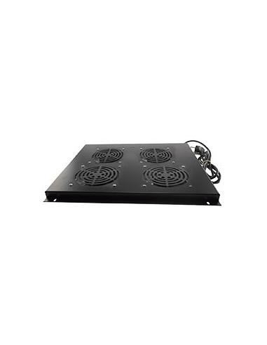 AMP640 Conjunto 4 ventiladores rack 19" techo armario 800 (Armario rack suelo)