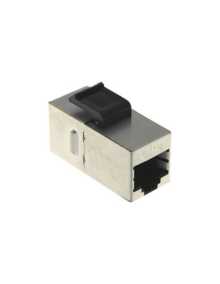 AMP744 Conector acoplador en línea Cat.6 FTP RJ45/RJ45 metálico