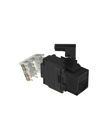 AMP752 Conector RJ45 hembra UTP Cat.6 blanco 180º 6" sin herramienta