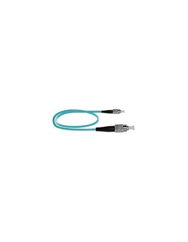 AMP868 Latiguillo dúplex FC/PC-FC/PC MM 50/125 OM3 cubierta 3mm LSZH-FR. Aqua 5 metros
